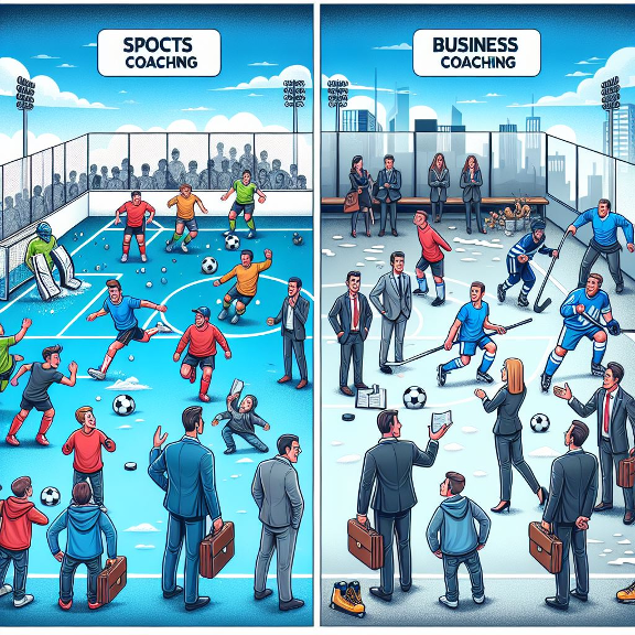 Why People Are Quick to Get a Soccer or hockey Coach but Reluctant to Get a Business Coach?